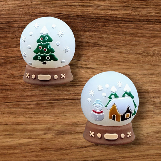3-D Snow Globe Focal