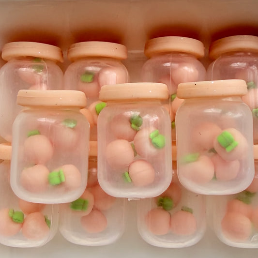 3-D Peach Jar Focal