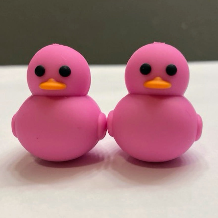 3-D Pink Silicone Duck Focal