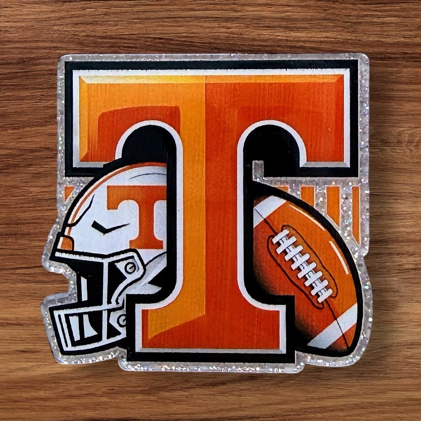 TN Football Acrylic Flatback