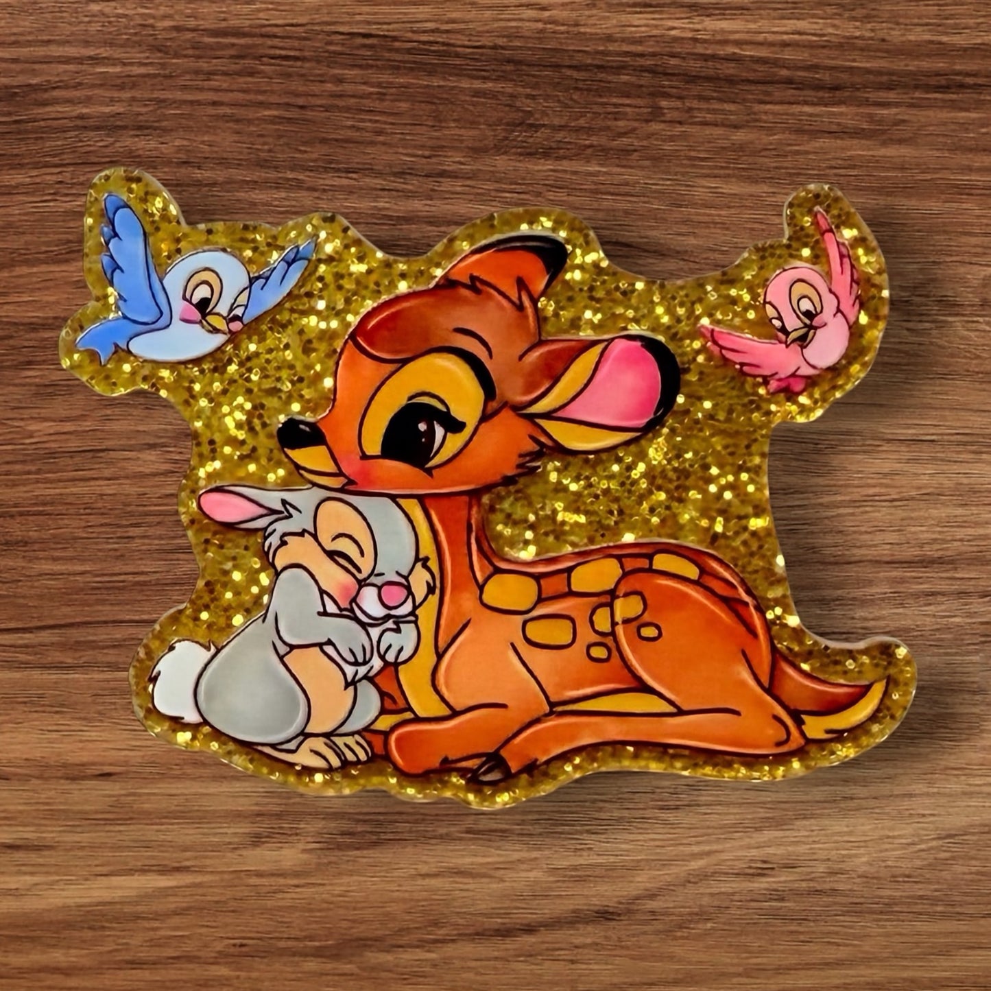 Deer & Friends Acrylic Flatback