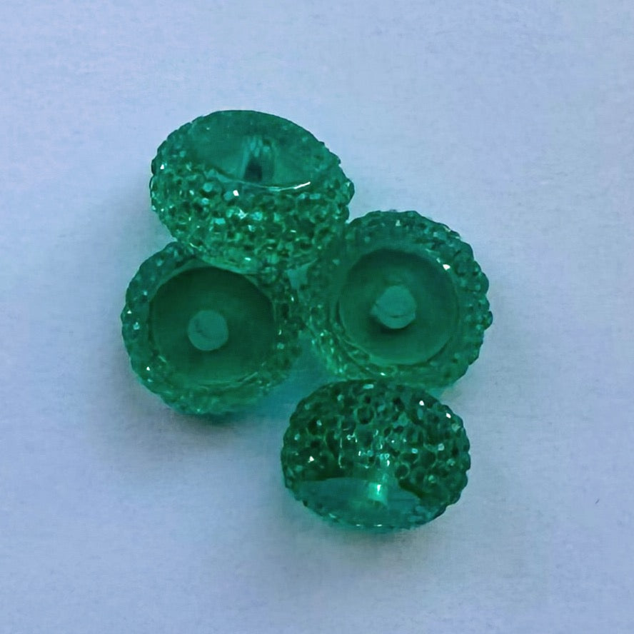 12mm Abacus Acrylic Spacer Beads