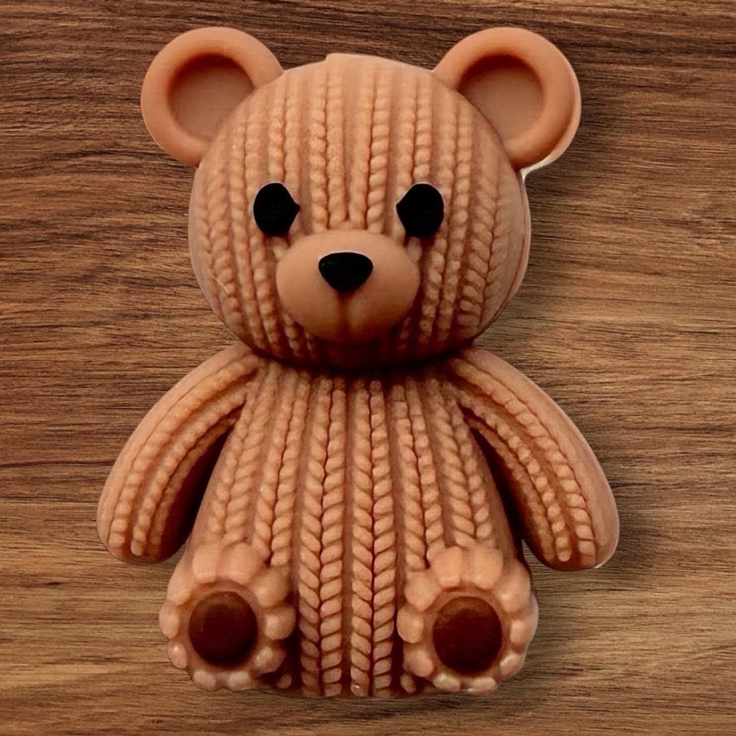 3-D Knitted Bears Focal