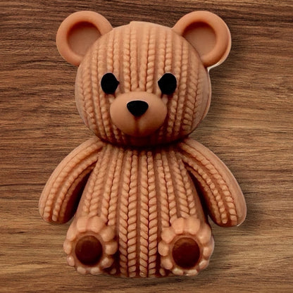 3-D Knitted Bears Focal