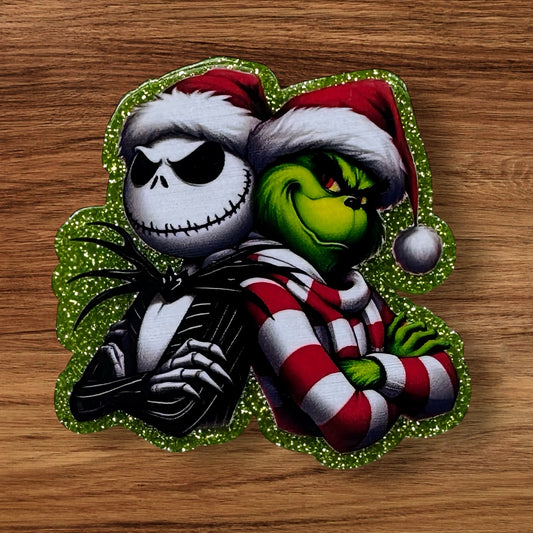 Holiday Duo Acrylic Flatback
