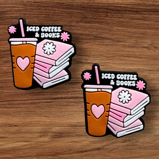 Iced Coffee & Books Focal