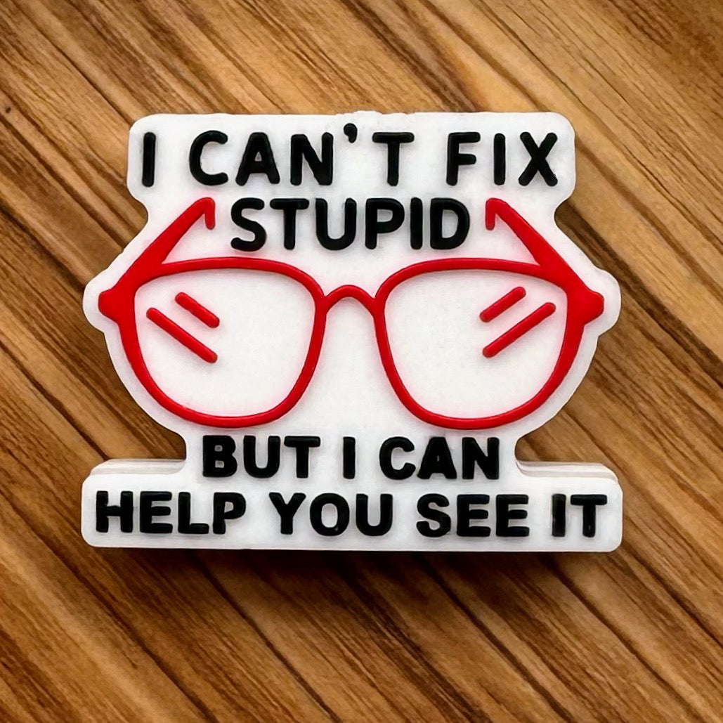 I Can’t Fix Stupid But I Can Help You See It Focal