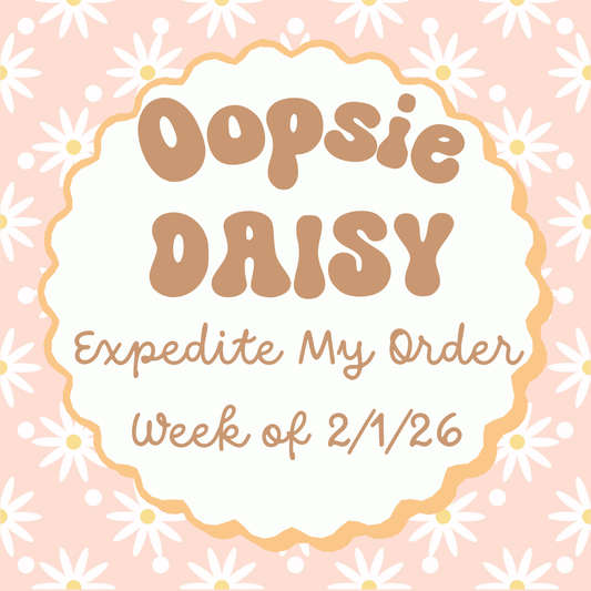 Oopsie Daisy 2/1/26 PLEASE READ DESCRIPTION