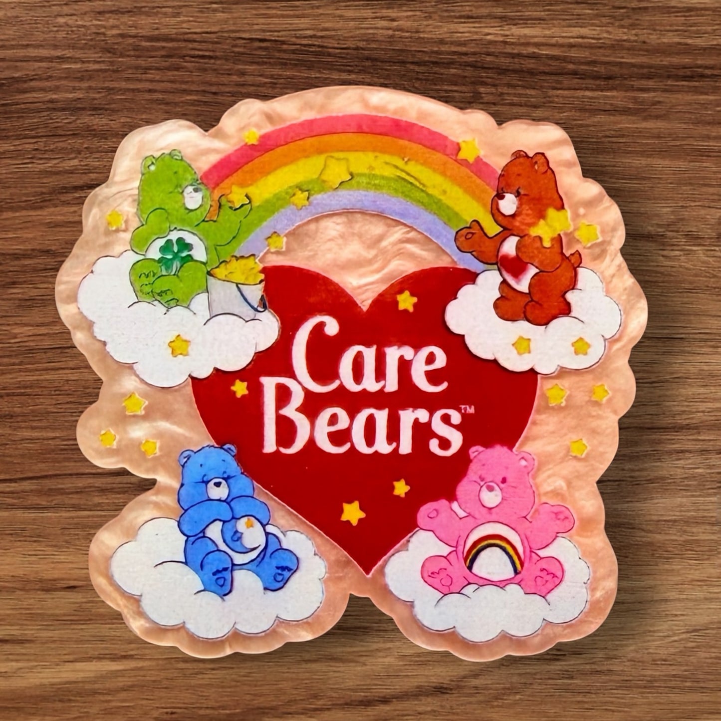 Colorful Bears Acrylic Flatback