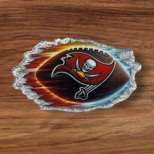 Football Acrylic Flatback