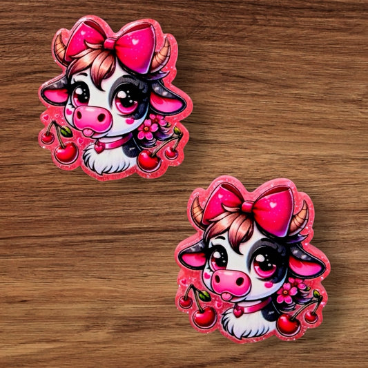 Sassy Cow Acrylic Focal