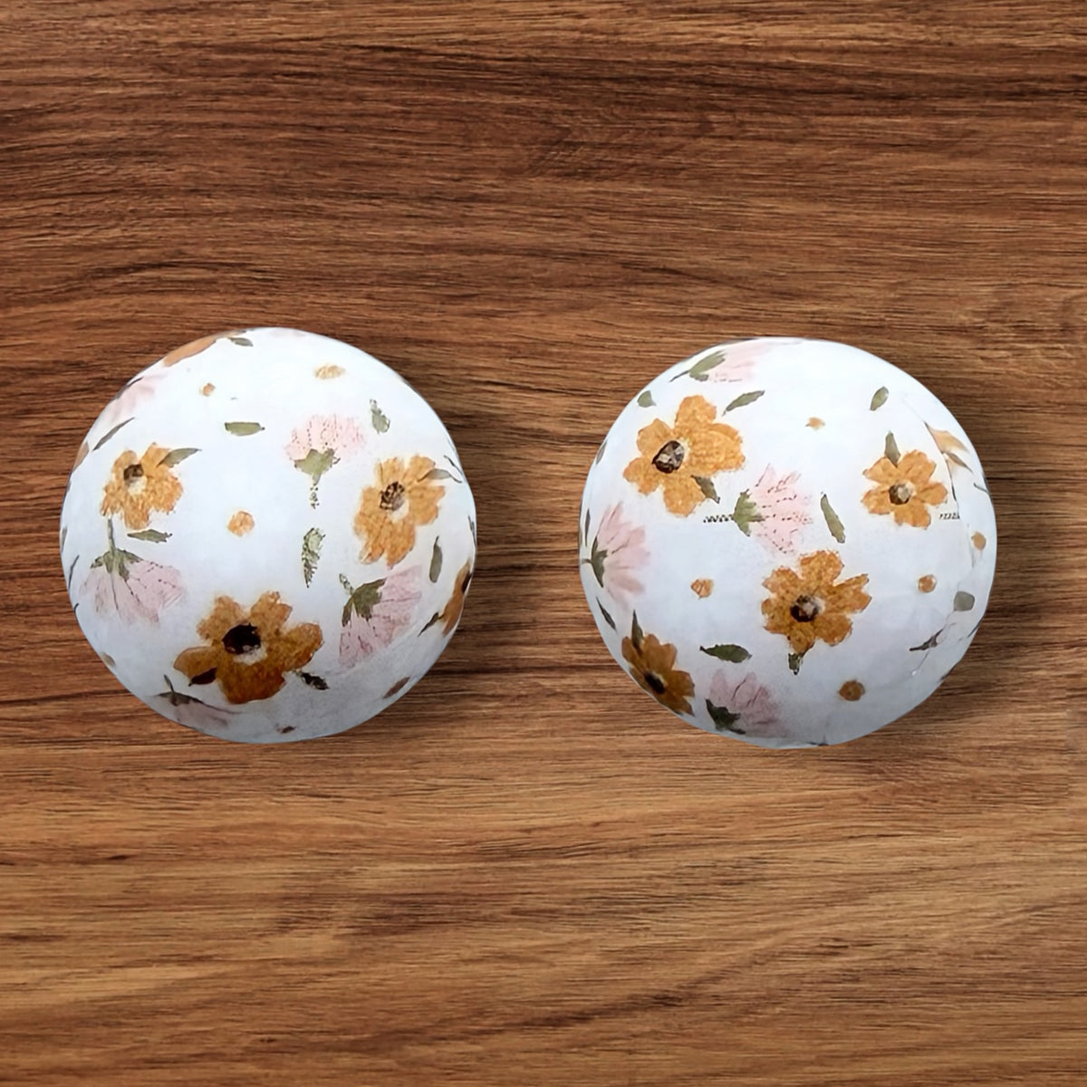 15mm Honey Blossom Silicone Bead