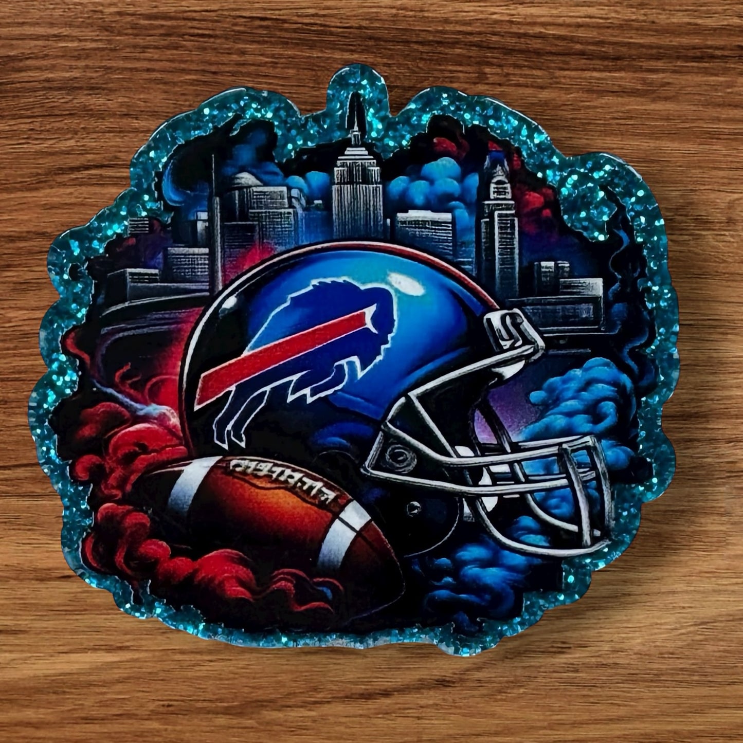 Football Acrylic Flatback
