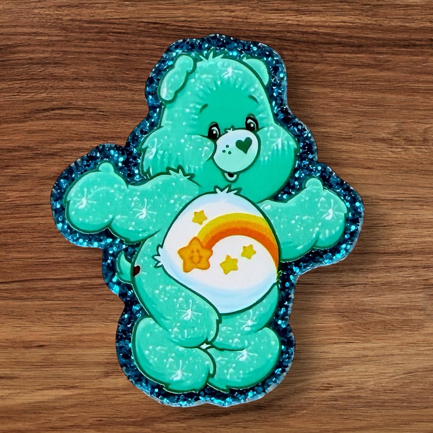 Colorful Bear Acrylic Flatback