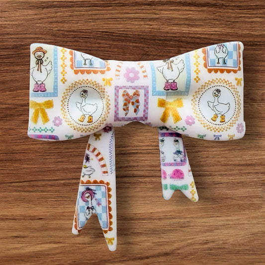 Picture Goose Bow Focal/Straw Topper