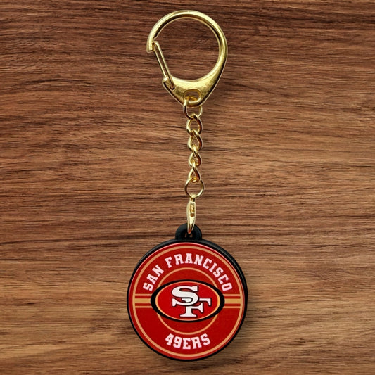 San Fran Football Keychain