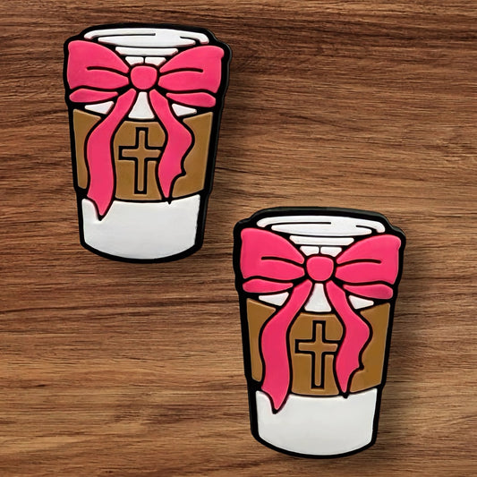 Cup With Cross & Bow Focal