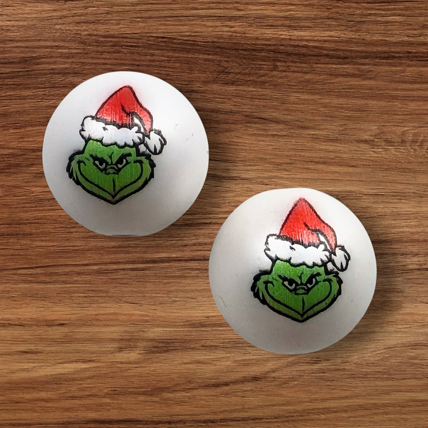 20mm Green Guy Acrylic Bead