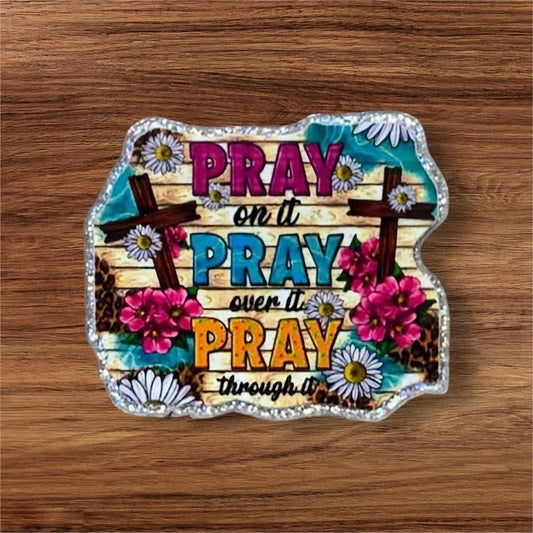 Pray Acrylic Flatback