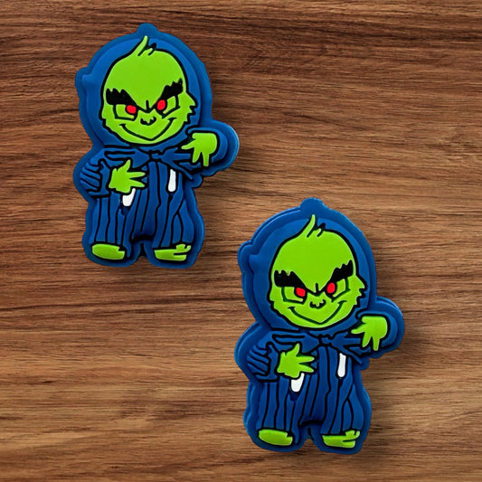 Green Guy In Blue Suit Focal
