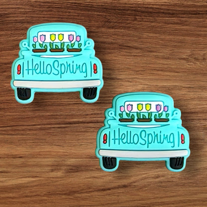 Hello Spring Truck Focal
