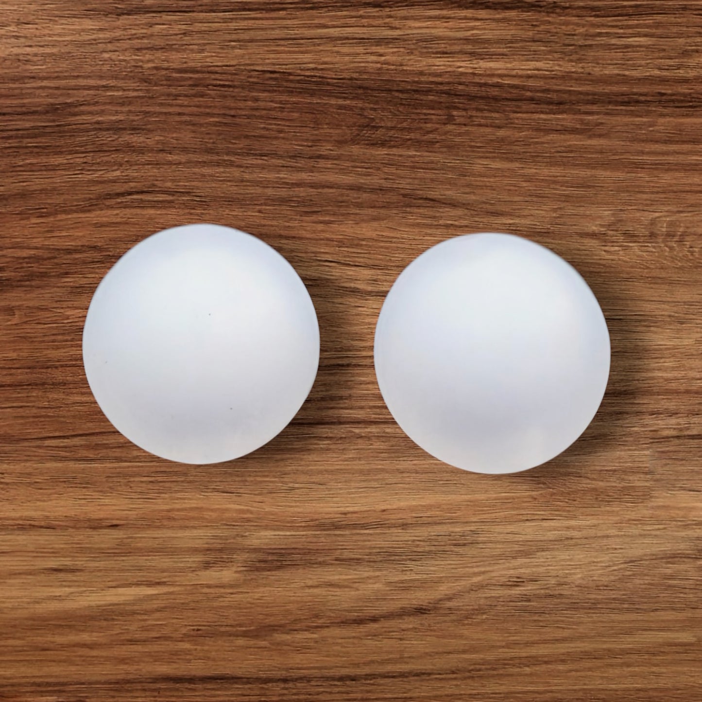 15mm Frosted Silicone Bead
