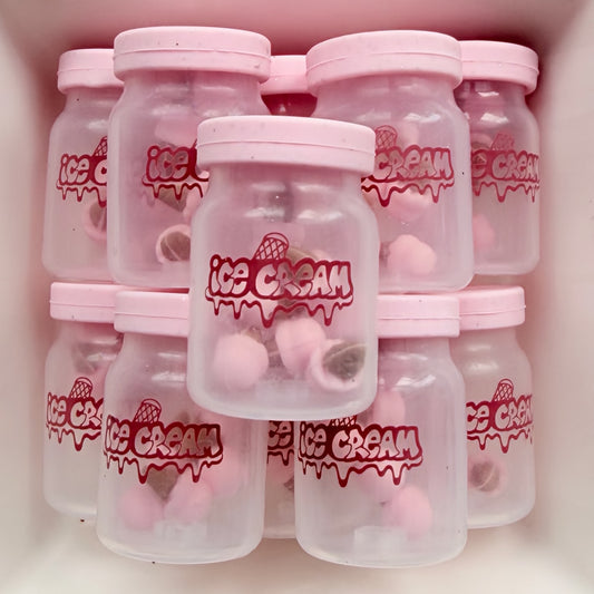 3-D Ice Cream Jar Focal
