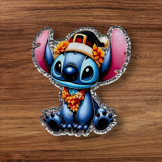 Blue Alien Acrylic Flatback