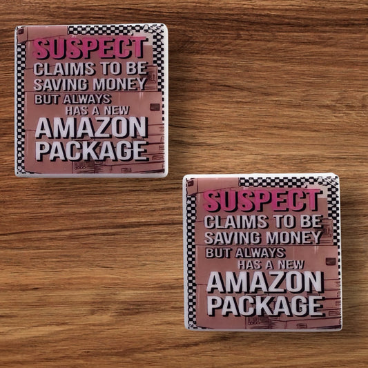 Suspect Claims To Be Saving Money But Always Has A New Amazon Package Focal (Custom)