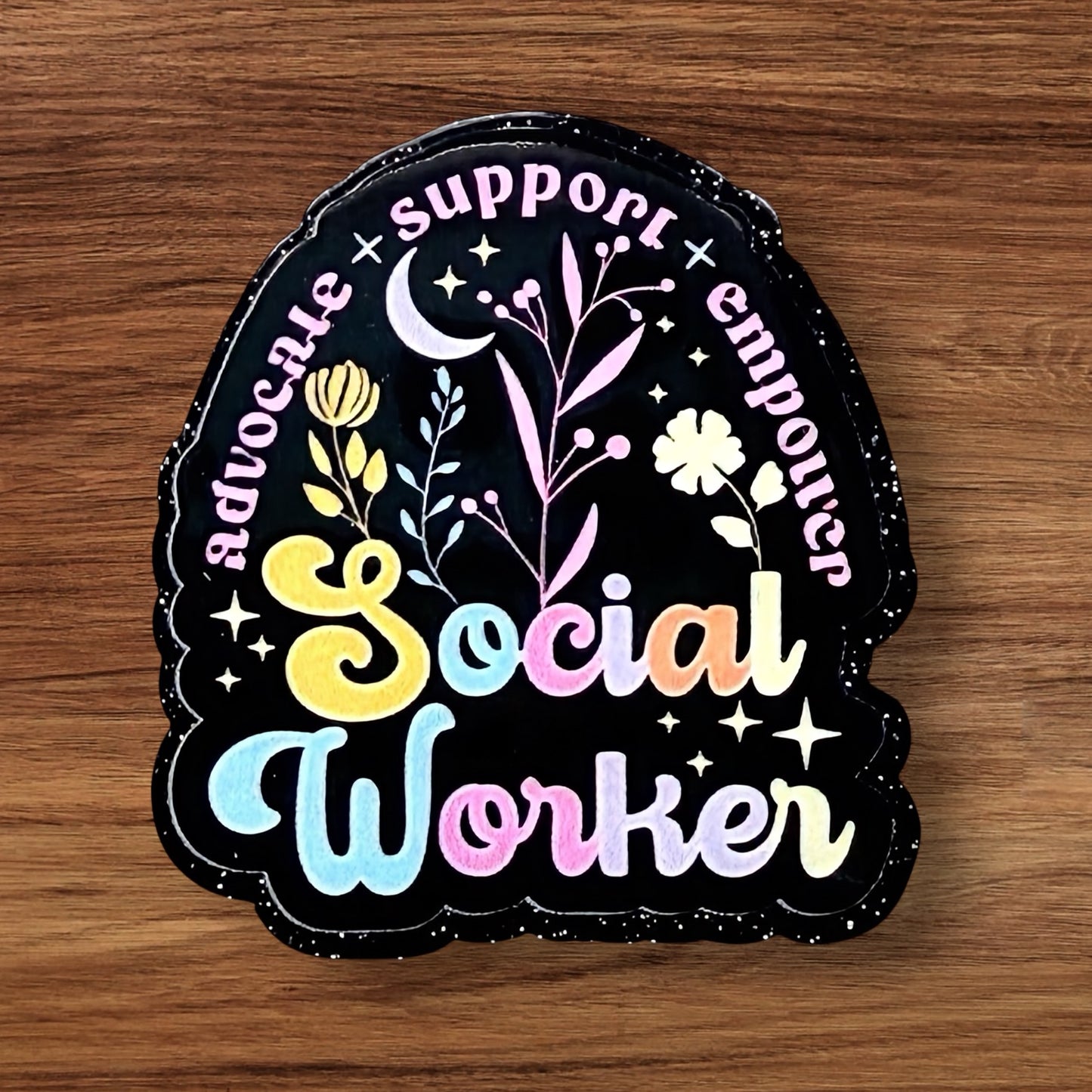 Social Worker Acrylic Flatback