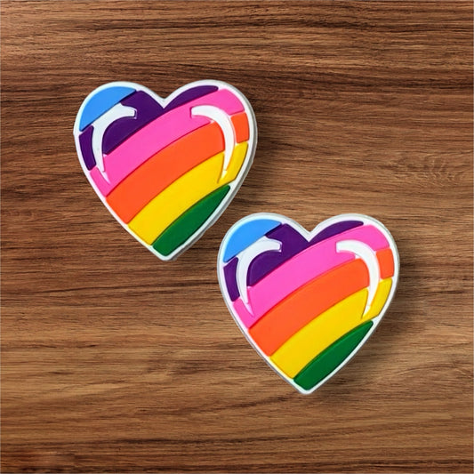 Rainbow Heart Focal (Custom)