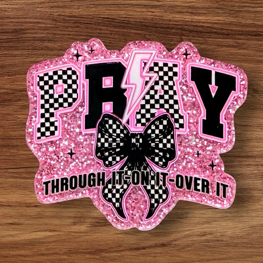 Pray Acrylic Flatback