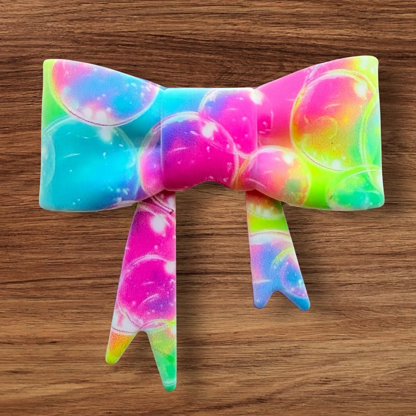 Colorful Bubbles Bow Focal/Straw Topper (Exclusive)