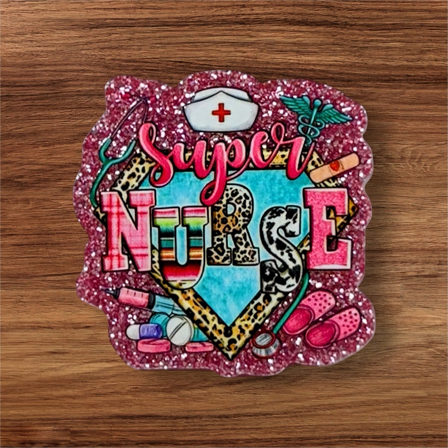 Super Nurse Acrylic Flatback