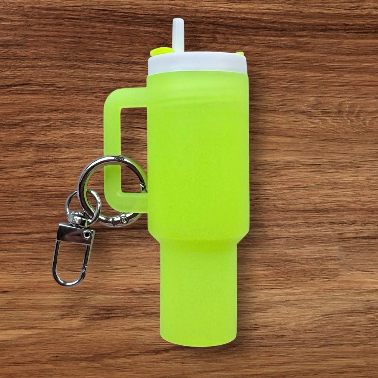 Neon Glow In The Dark Mini Tumbler Keychain