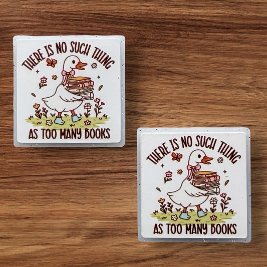 There’s No Such Thing As Too Many Books Focal (Custom)