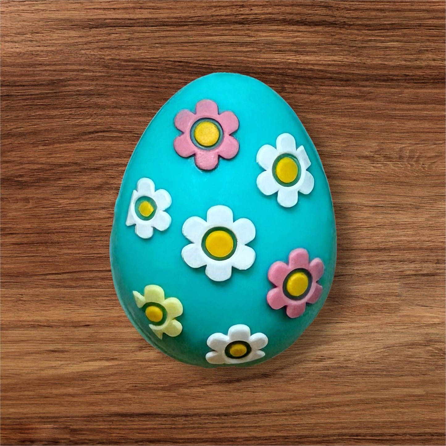 3-D Easter Egg Focal (Turquoise)