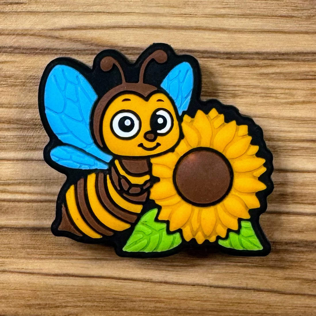 Bee With Sunflower Focal