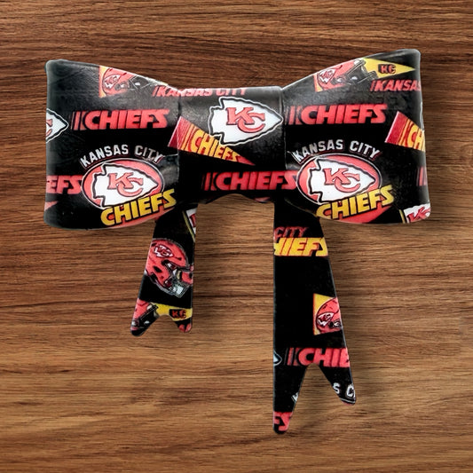 Kansas City Football Bow