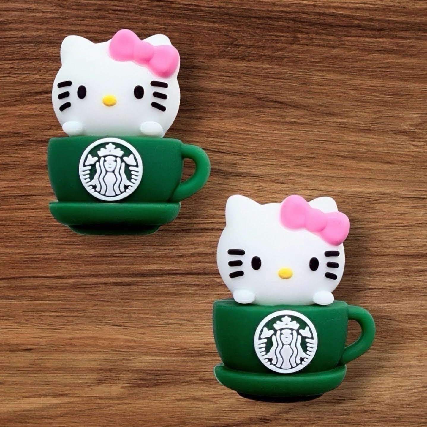 3-D Kitty In Coffee Cup Focal