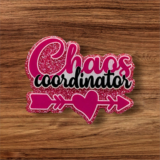 Chaos Coordinator Acrylic Flatback