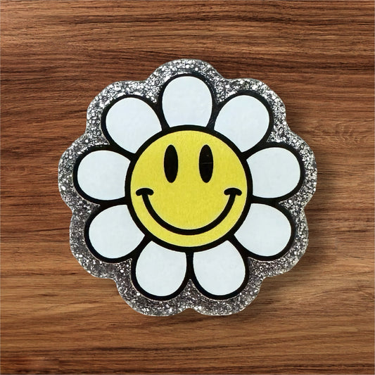 Happy Daisy Acrylic Flatback