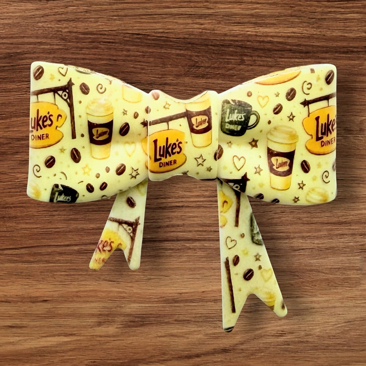 Luke’s Diner Bow Focal /Straw Topper