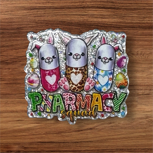 Pharmacy Squad Acrylic Flatback