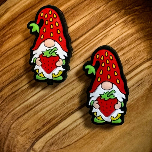 Gnome With Strawberries Focal