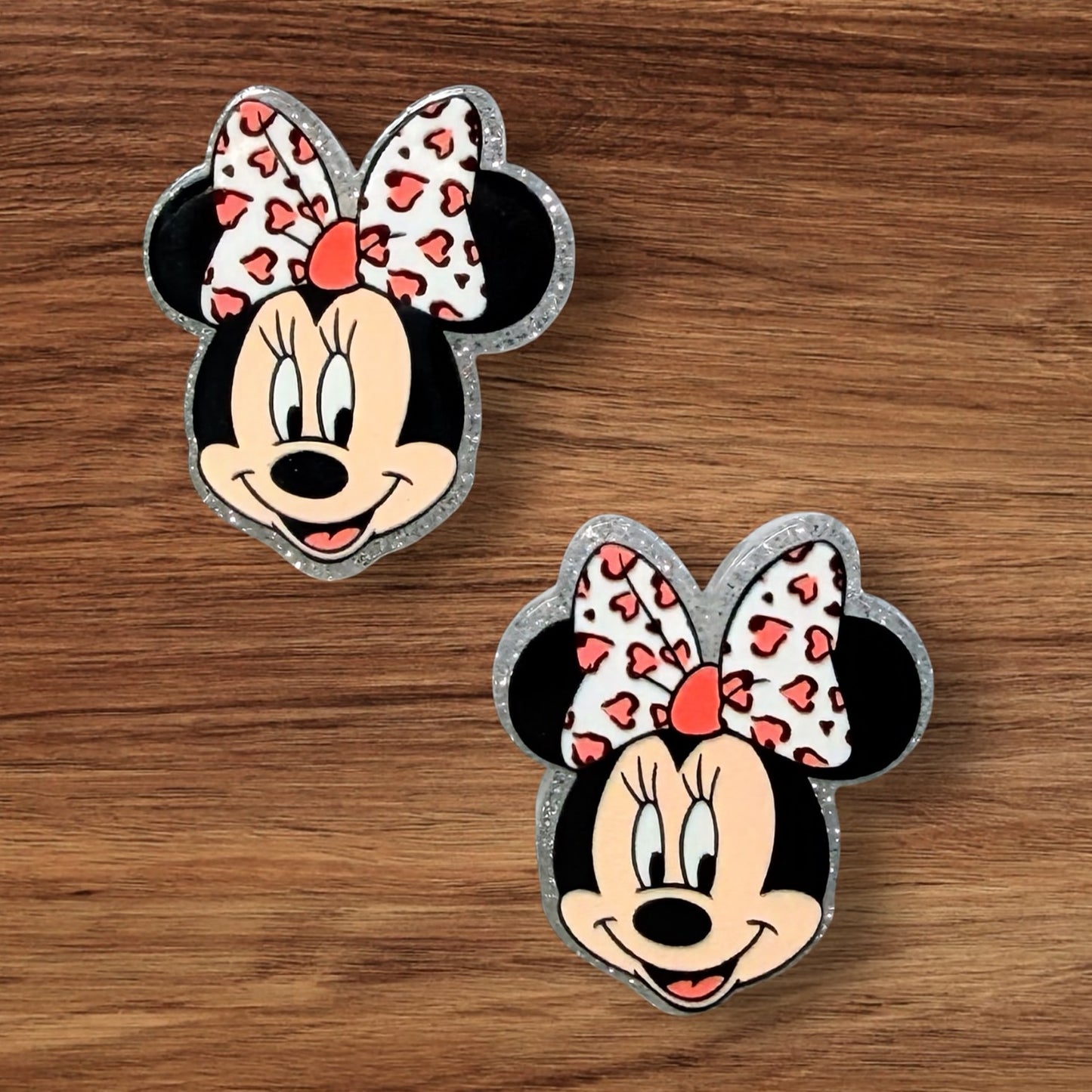 Girl Mouse Acrylic Focal