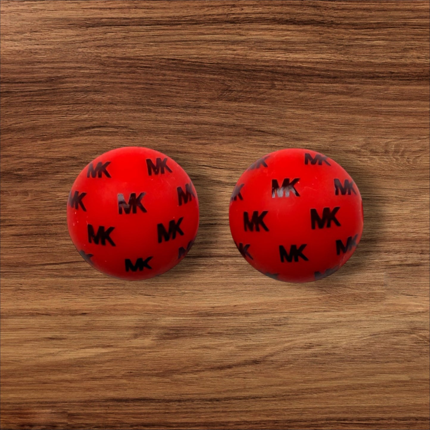 15mm Red Designer Silicone Bead (Exclusive)