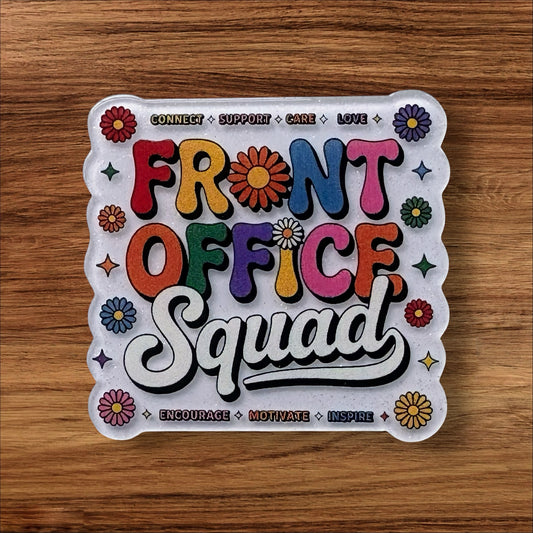 Front Office Squad Acrylic Flatback