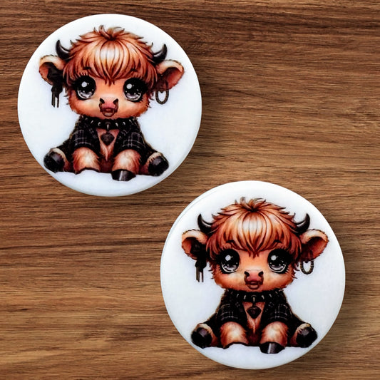 Goth Cow Focal