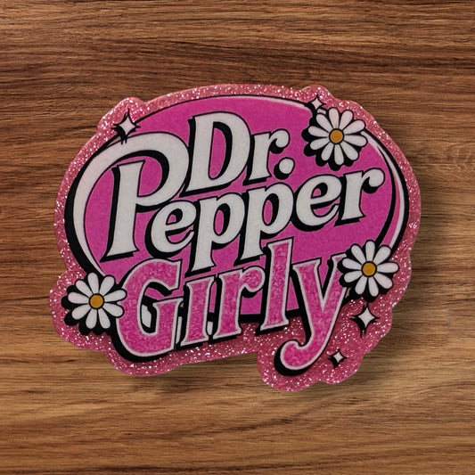 Dr P Girly Acrylic Flatback (Custom)